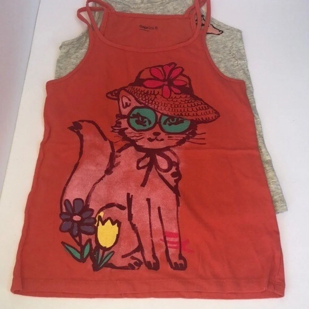 Bundle of 4 GAPKids Girls Tank Tops‎ Size 12